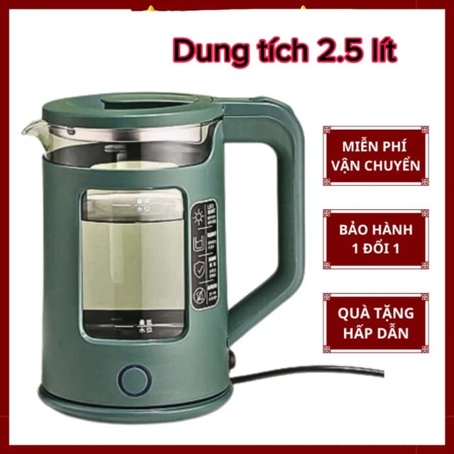 So sánh giá Bình đun siêu tốc Bear 2.5 lít KE-5H25G47 rẻ nhất? - Ảnh 18