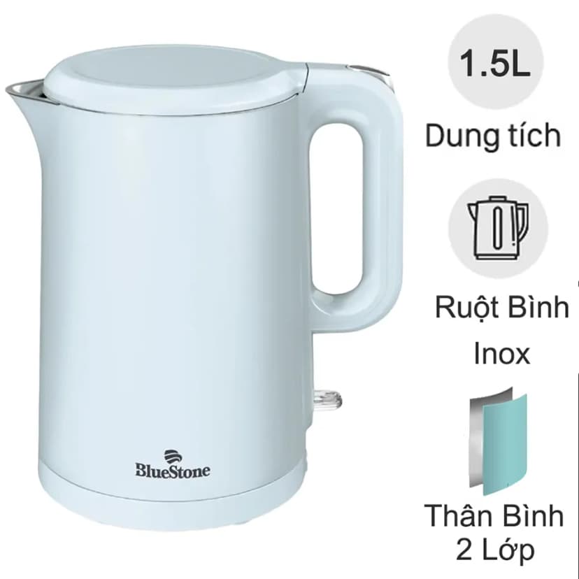 So sánh giá Bình đun siêu tốc BlueStone 1.5 lít KTB-3457 - Tìm sản phẩm giá rẻ nhất - Ảnh 3