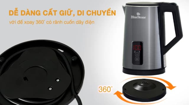 So sánh giá Bình đun siêu tốc BlueStone 1.5 lít KTB-3471 rẻ nhất? - Ảnh 16
