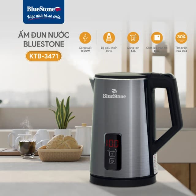 So sánh giá Bình đun siêu tốc BlueStone 1.5 lít KTB-3471 rẻ nhất? - Ảnh 10