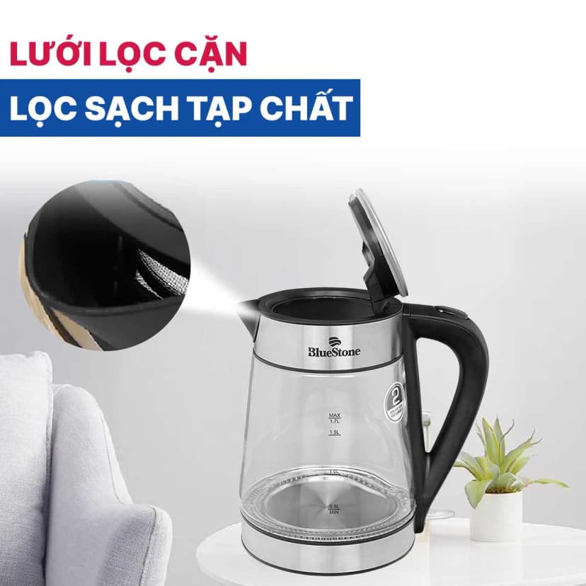 So sánh giá Bình đun siêu tốc BlueStone 1.7 lít KTB-3456 - Tìm sản phẩm giá rẻ nhất - Ảnh 15