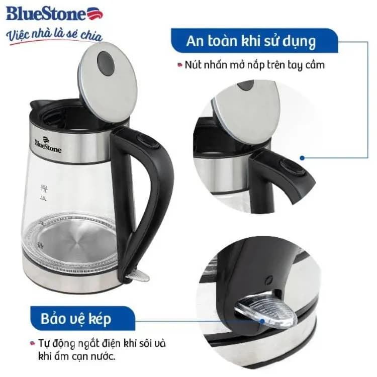 So sánh giá Bình đun siêu tốc BlueStone 1.7 lít KTB-3456 - Tìm sản phẩm giá rẻ nhất - Ảnh 17