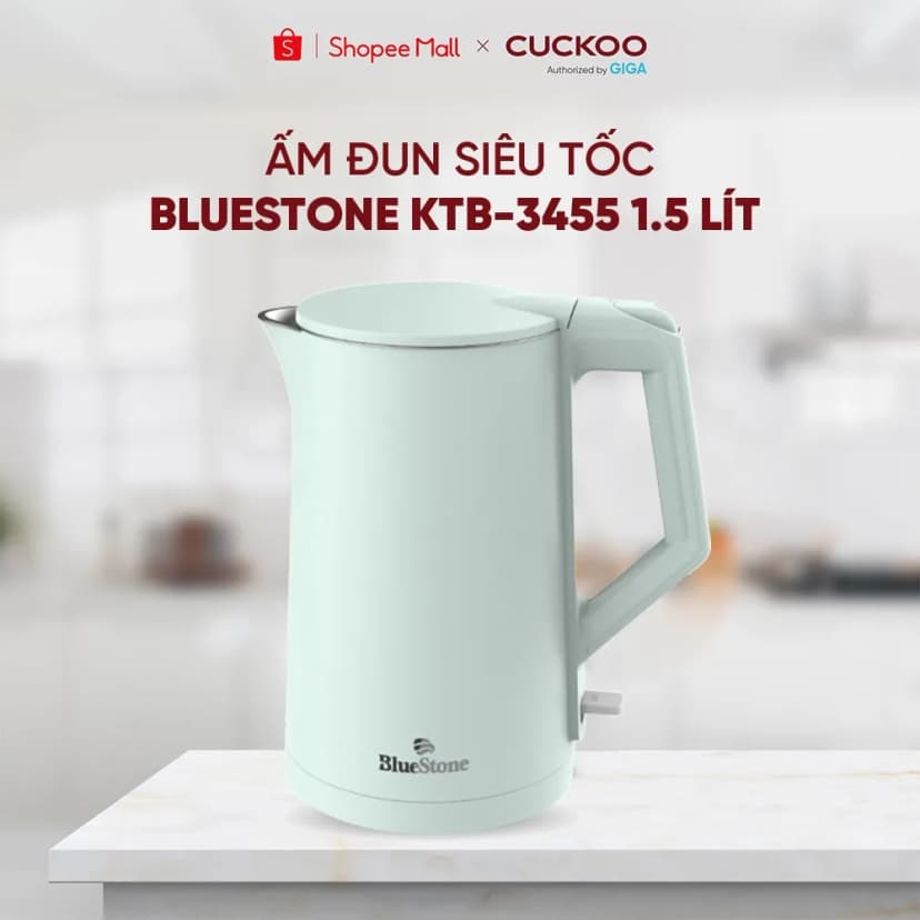 So sánh giá Bình đun siêu tốc BlueStone 1.7 lít KTB-3456 - Tìm sản phẩm giá rẻ nhất - Ảnh 5