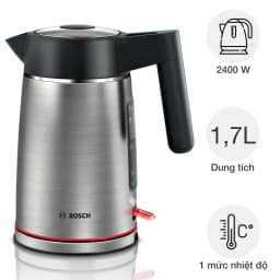 So sánh giá Bình đun siêu tốc Bosch 1.7 lít TWK6M480 - Tìm sản phẩm giá rẻ nhất - Ảnh 1