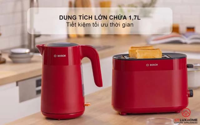 So sánh giá Bình đun siêu tốc Bosch 1.7 lít TWK2M164 rẻ nhất? - Ảnh 16
