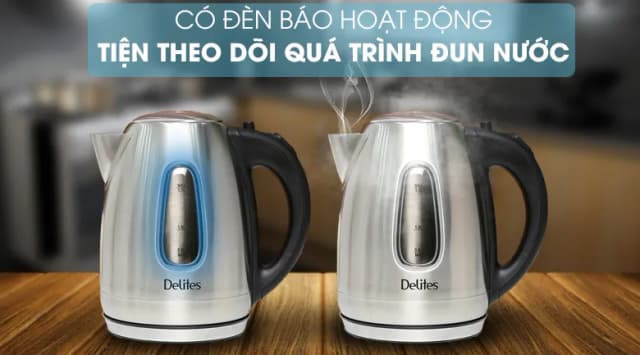 Top 1 so sánh giá Bình đun siêu tốc Delites 1.7 lít FK-1507-1 - Tìm sản phẩm giá rẻ nhất - Ảnh 11