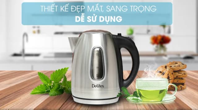 Top 1 so sánh giá Bình đun siêu tốc Delites 1.7 lít FK-1507-1 - Tìm sản phẩm giá rẻ nhất - Ảnh 13