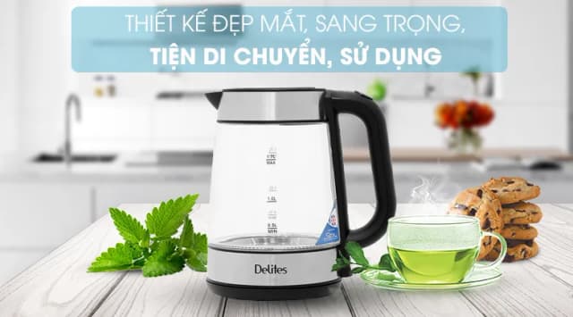 Top 1 so sánh giá Bình đun siêu tốc Delites 1.7 lít FK-1507-1 - Tìm sản phẩm giá rẻ nhất - Ảnh 20
