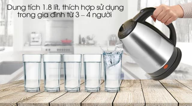 So sánh giá Bình đun siêu tốc Delites 1.8 lít ST18S05 rẻ nhất? - Ảnh 20