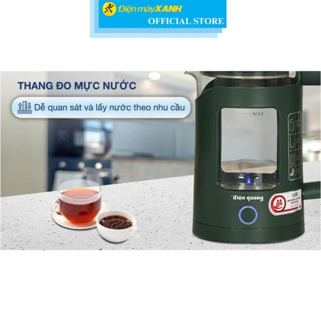 Top 1 so sánh giá Bình đun siêu tốc Điện Quang 1.5 lít ĐQ EKT09 1515 B KW - Tìm sản phẩm giá rẻ nhất - Ảnh 7