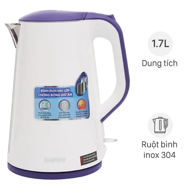 So sánh giá Bình đun siêu tốc Điện Quang 1.5 lít ĐQ EKT16 1515 MG rẻ nhất? - Ảnh 12