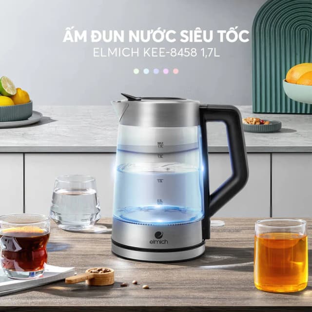 So sánh giá Bình đun siêu tốc Elmich 1.7 lít KEE-8458 rẻ nhất? - Ảnh 5