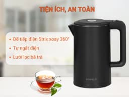 So sánh giá Bình đun siêu tốc Hafele 1.7 lít HS-K1705DB (535.43.548) - Tìm sản phẩm giá rẻ nhất - Ảnh 19