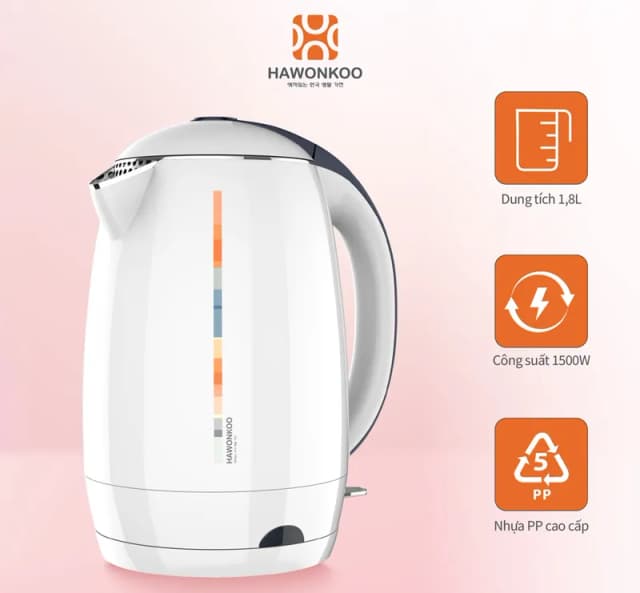 So sánh giá Bình đun siêu tốc Hawonkoo 1.8 lít KEH-180-W rẻ nhất? - Ảnh 14