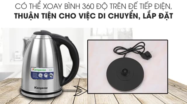 Top 1 so sánh giá Bình đun siêu tốc Kangaroo 2 lít KG-20SK3 - Tìm sản phẩm giá rẻ nhất - Ảnh 14