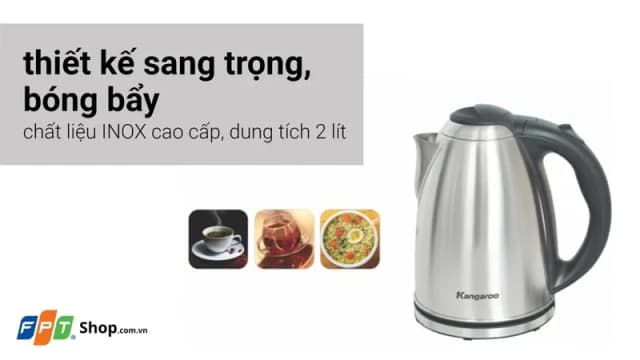 Top 1 so sánh giá Bình đun siêu tốc Kangaroo 2 lít KG-20SK3 - Tìm sản phẩm giá rẻ nhất - Ảnh 19
