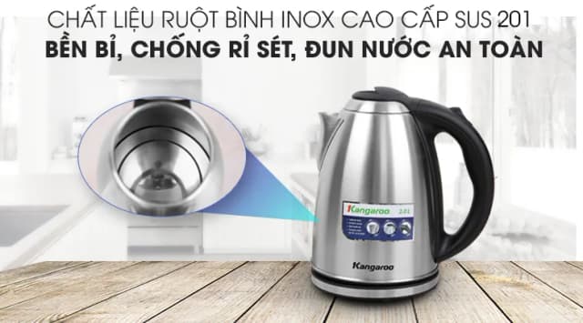 Top 1 so sánh giá Bình đun siêu tốc Kangaroo 2 lít KG-20SK3 - Tìm sản phẩm giá rẻ nhất - Ảnh 10