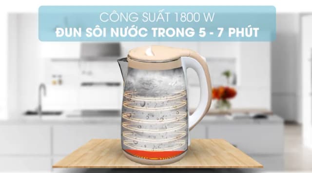 So sánh giá Bình đun siêu tốc Kangaroo 1.5 lít KG-18K1 rẻ nhất? - Ảnh 6