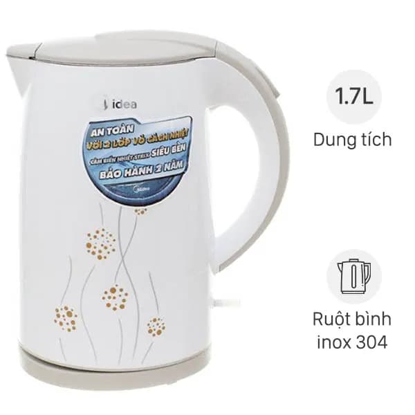 So sánh giá Bình đun siêu tốc Midea 1.7 lít MK-17DS - Tìm sản phẩm giá rẻ nhất - Ảnh 12