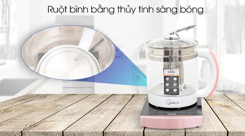 So sánh giá Bình đun siêu tốc Midea 1.5 lít MK-17HC - Tìm sản phẩm giá rẻ nhất - Ảnh 5