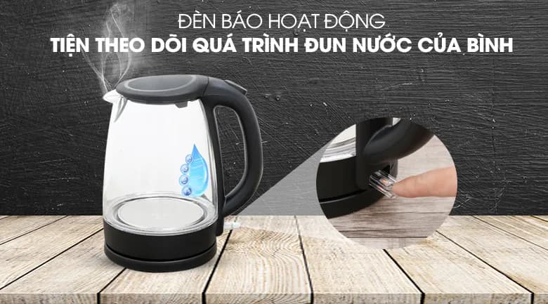 Bình đun siêu tốc Midea 1.8 lít MK-18GC - Giá rẻ nhất hôm nay - Ảnh 11