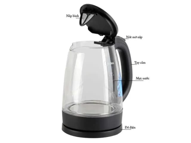 Top 1 so sánh giá Bình đun siêu tốc Midea 1.8 lít MK-18GC - Tìm sản phẩm giá rẻ nhất - Ảnh 13