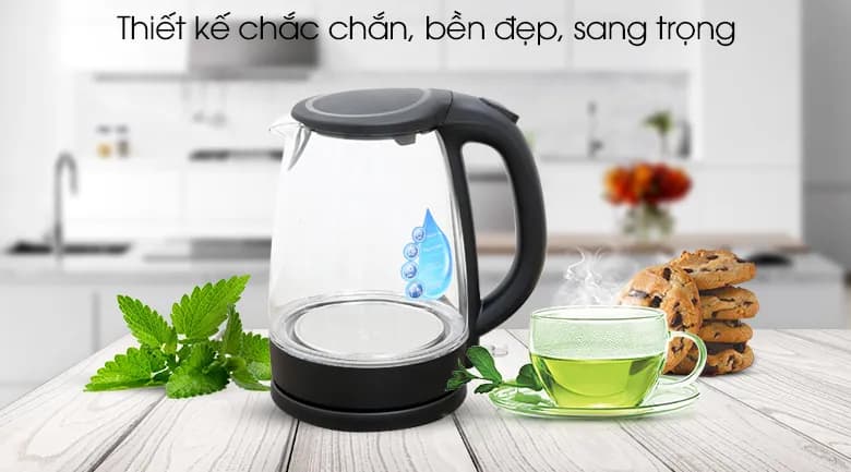 Bình đun siêu tốc Midea 1.8 lít MK-18GC - Giá rẻ nhất hôm nay - Ảnh 3
