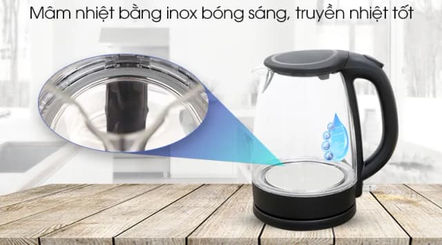 Top 1 so sánh giá Bình đun siêu tốc Midea 1.8 lít MK-18GC - Tìm sản phẩm giá rẻ nhất - Ảnh 4