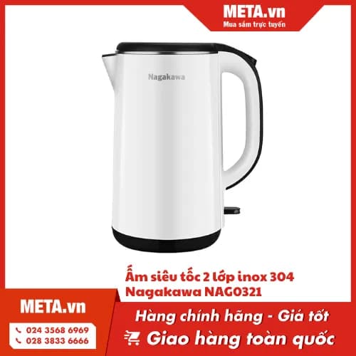 Top 1 so sánh giá Bình đun siêu tốc Nagakawa 1.6 lít NKT2615 - Tìm sản phẩm giá rẻ nhất - Ảnh 18