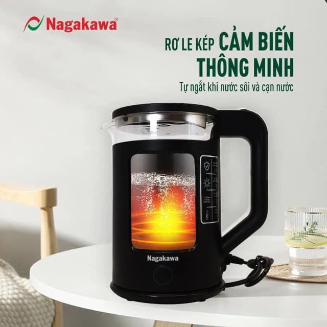 Top 1 so sánh giá Bình đun siêu tốc Nagakawa 1.6 lít NKT2615 - Tìm sản phẩm giá rẻ nhất - Ảnh 20