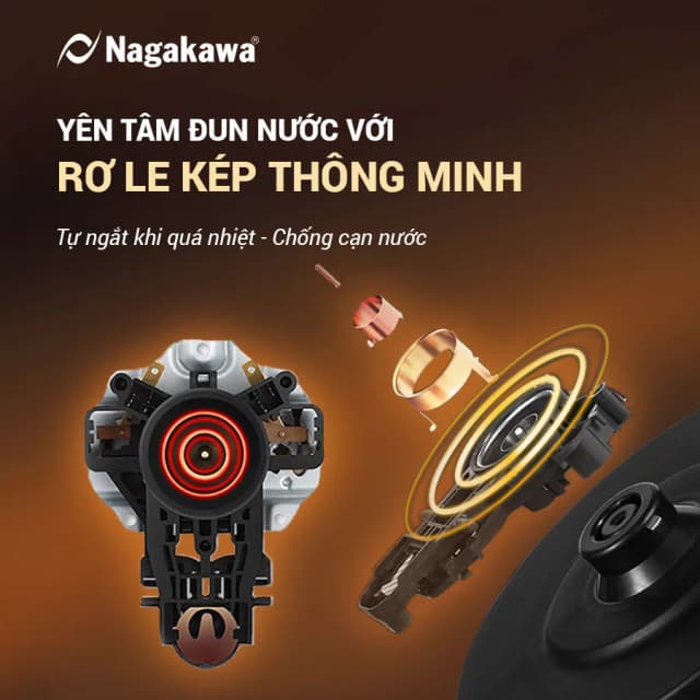 Top 1 so sánh giá Bình đun siêu tốc Nagakawa 1.6 lít NKT2615 - Tìm sản phẩm giá rẻ nhất - Ảnh 40