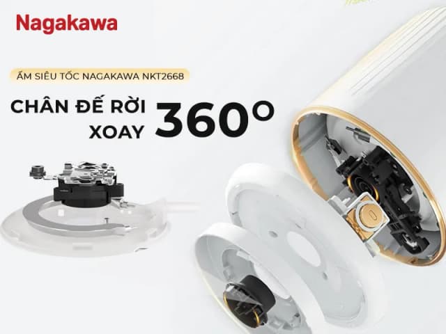 Top 1 so sánh giá Bình đun siêu tốc Nagakawa 1.6 lít NKT2615 - Tìm sản phẩm giá rẻ nhất - Ảnh 41