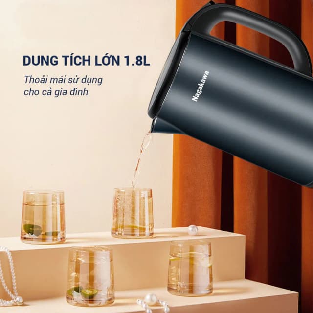 Top 1 so sánh giá Bình đun siêu tốc Nagakawa 1.6 lít NKT2615 - Tìm sản phẩm giá rẻ nhất - Ảnh 49