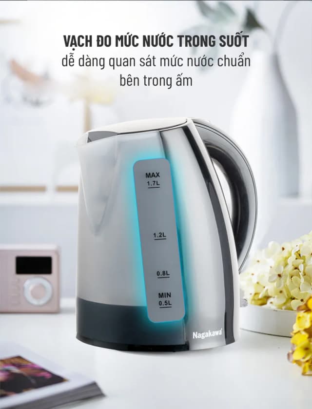 Top 1 so sánh giá Bình đun siêu tốc Nagakawa 1.6 lít NKT2615 - Tìm sản phẩm giá rẻ nhất - Ảnh 50