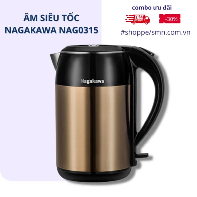 Top 1 so sánh giá Bình đun siêu tốc Nagakawa 1.6 lít NKT2615 - Tìm sản phẩm giá rẻ nhất - Ảnh 76