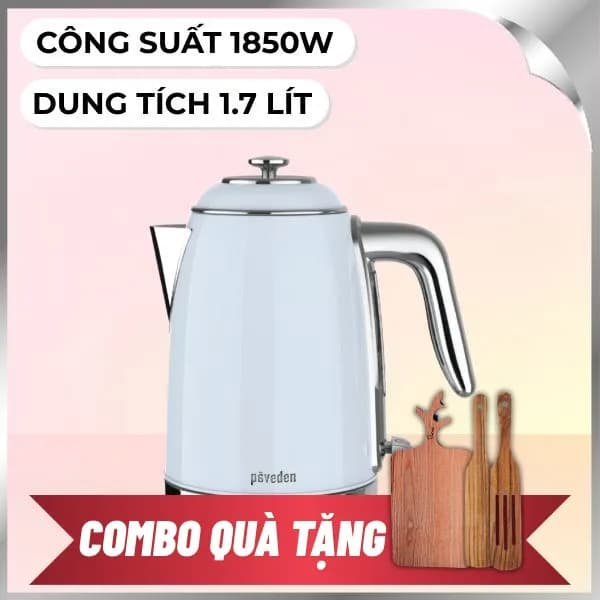 So sánh giá Bình đun siêu tốc Paveden 1.7 lít PKT-1718BL rẻ nhất? - Ảnh 5