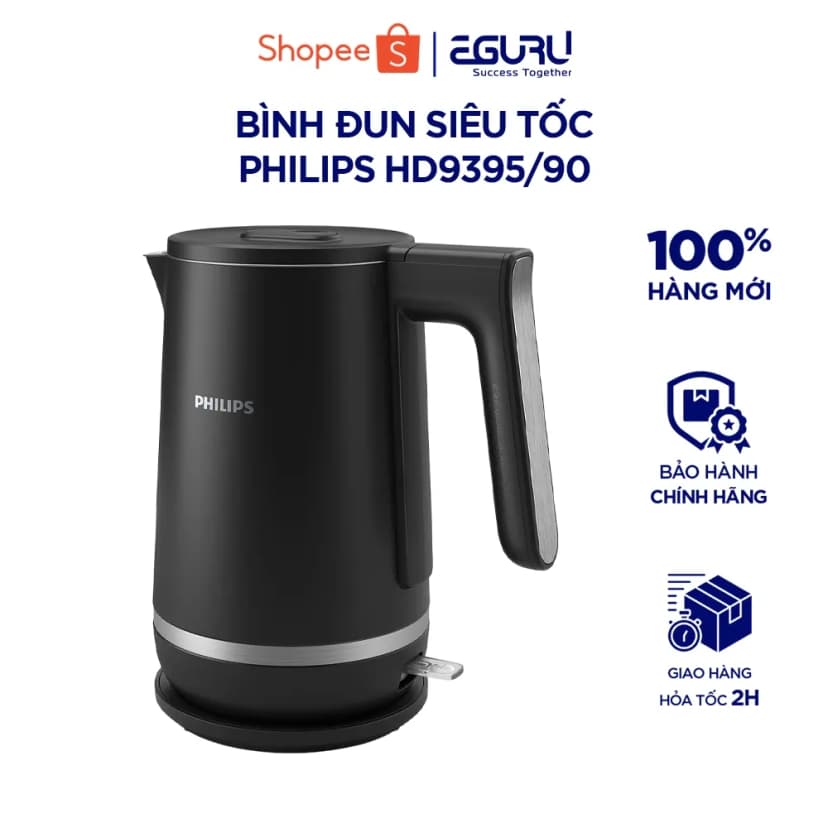 So sánh giá Bình đun siêu tốc Philips 1.7 lít HD9395/90 - Tìm sản phẩm giá rẻ nhất - Ảnh 1