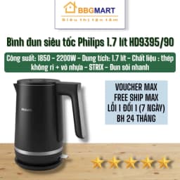 So sánh giá Bình đun siêu tốc Philips 1.7 lít HD9395/90 - Tìm sản phẩm giá rẻ nhất - Ảnh 17