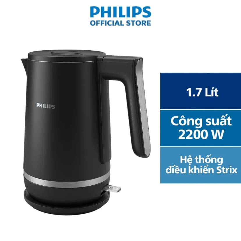 So sánh giá Bình đun siêu tốc Philips 1.7 lít HD9395/90 - Tìm sản phẩm giá rẻ nhất - Ảnh 5