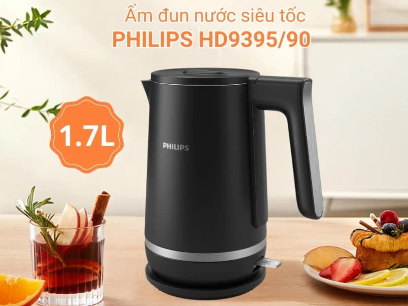 So sánh giá Bình đun siêu tốc Philips 1.7 lít HD9395/90 - Tìm sản phẩm giá rẻ nhất - Ảnh 9