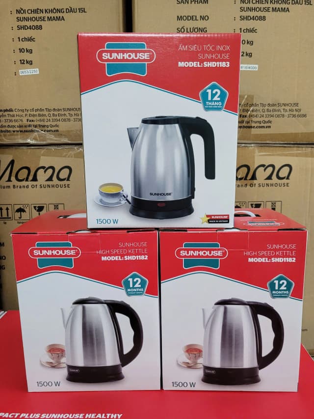 So sánh giá Bình đun siêu tốc Sunhouse 1.8 lít SHD1184 rẻ nhất? - Ảnh 8