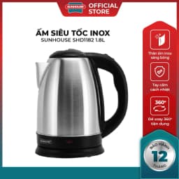 Bình đun siêu tốc Sunhouse 1 lít SHD1373 - Giá rẻ nhất hôm nay - Ảnh 9