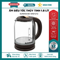 Bình đun siêu tốc Sunhouse 1.8 lít SHD1212 - Giá rẻ nhất hôm nay - Ảnh 2