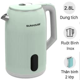Bình đun siêu tốc Sunhouse 2.8 lít SHD1364 - Giá rẻ nhất hôm nay - Ảnh 5
