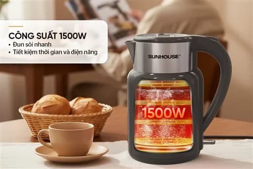 So sánh giá Bình đun siêu tốc Sunhouse 2 lít SHD1397 rẻ nhất? - Ảnh 18