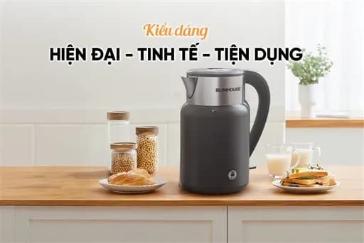 So sánh giá Bình đun siêu tốc Sunhouse 2 lít SHD1397 rẻ nhất? - Ảnh 6