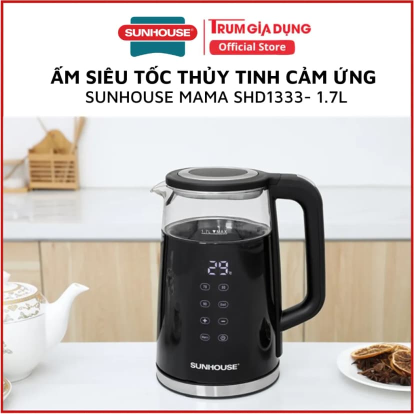 So sánh giá Bình đun siêu tốc Sunhouse Mama 1.7 lít SHD1333 - Tìm sản phẩm giá rẻ nhất - Ảnh 19