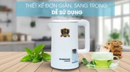 Bình đun siêu tốc Sunhouse Mama 1.7 lít SHD1386 Trắng - Giá rẻ nhất hôm nay - Ảnh 2