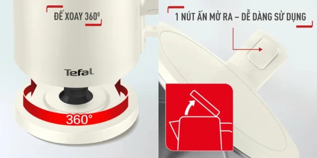 So sánh giá Bình đun siêu tốc Tefal 1.5 lít KO140AE0 rẻ nhất? - Ảnh 13