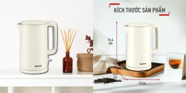 So sánh giá Bình đun siêu tốc Tefal 1.5 lít KO140AE0 rẻ nhất? - Ảnh 15